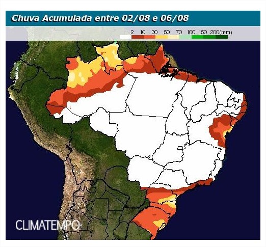 Chuvas - Climatempo