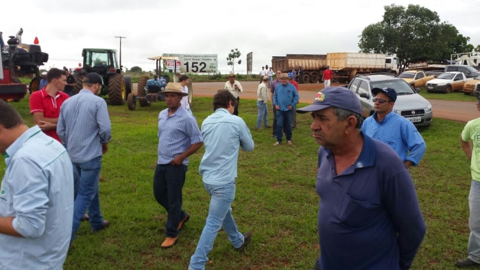Protesto contra o emplacamento - Formosa/GO