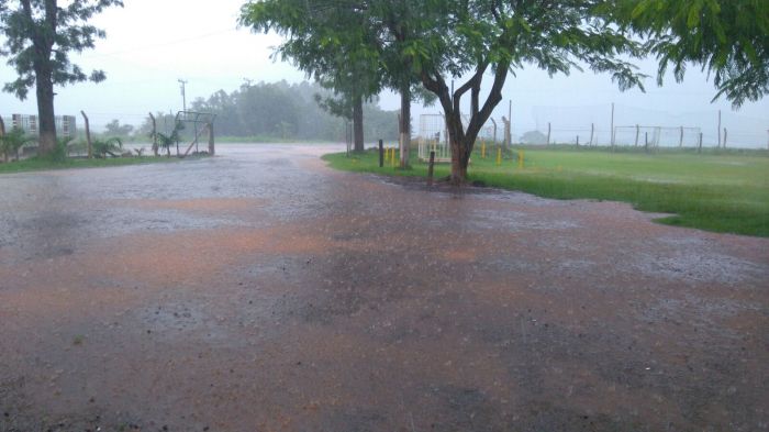 Imagem do dia - Mais um dia de fortes chuvas em Alto Faraday, em Capanema (PR)
