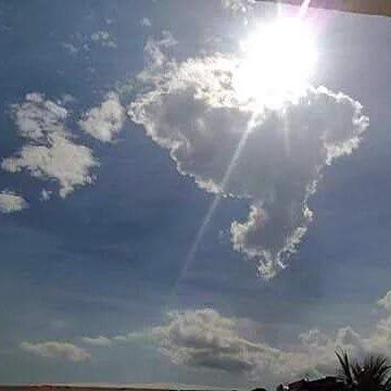 Imagem do dia -  Céu em Uberaba (MG). Enviado por Ézio Seabra