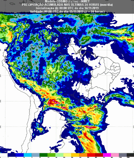 93 horas - Inmet