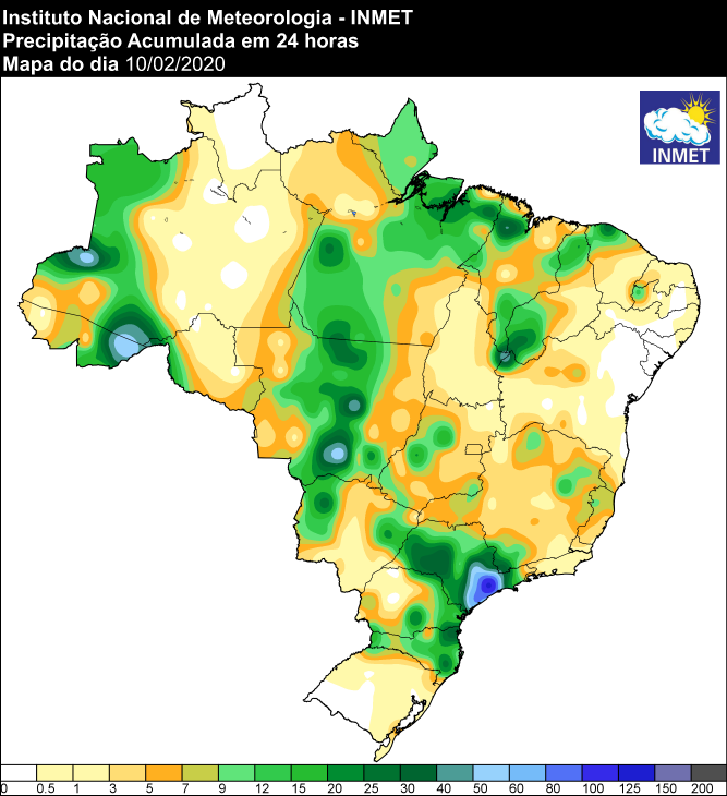 24 horas - Inmet 11/02