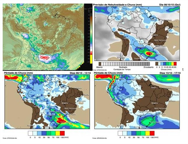 Alerta Agroclimático - 08 outubro 2015