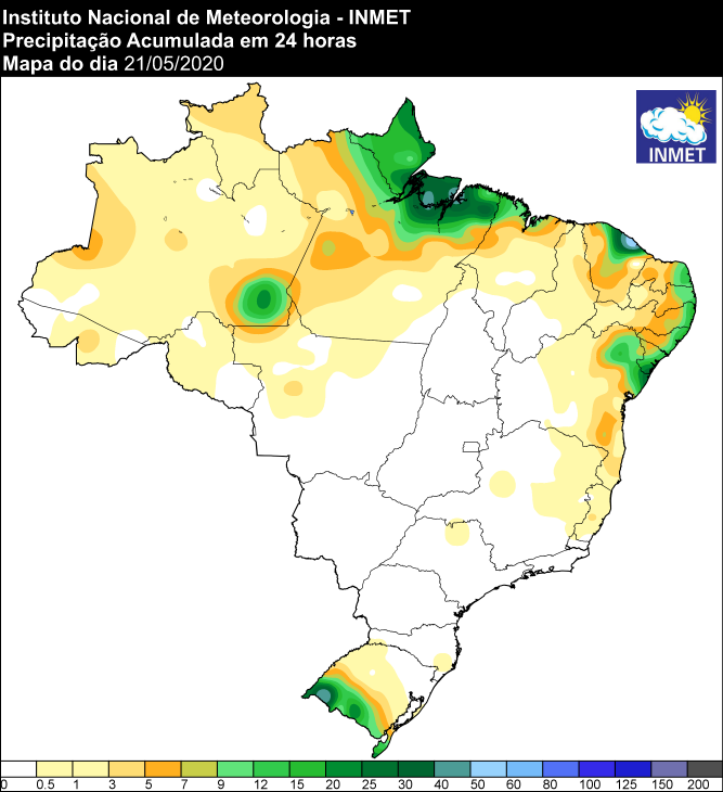 Últimas 24 horas - Inmet - 2205