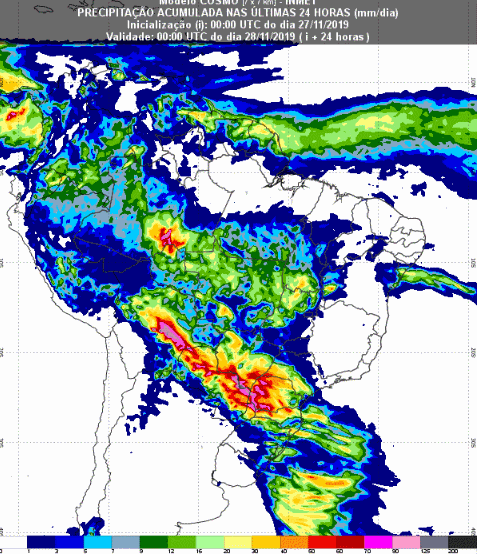 93 horas - Inmet