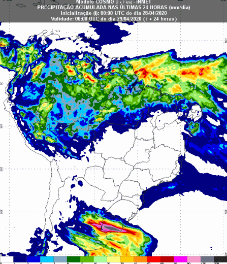 93 horas - Inmet - 28/04