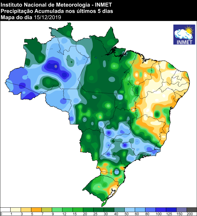Cinco dias - Inmet