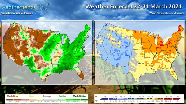 Clima nos EUA - WeatherTrends360