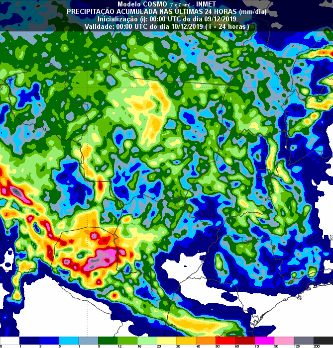 Centro-Oeste 24h - Inmet