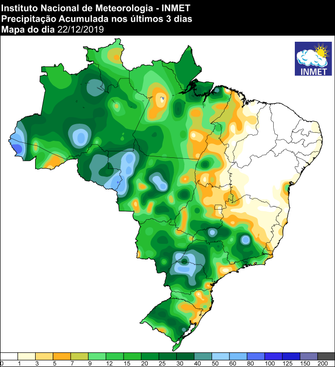 3 dias - Inmet