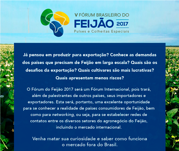 V Fórum do Feijão - 2017