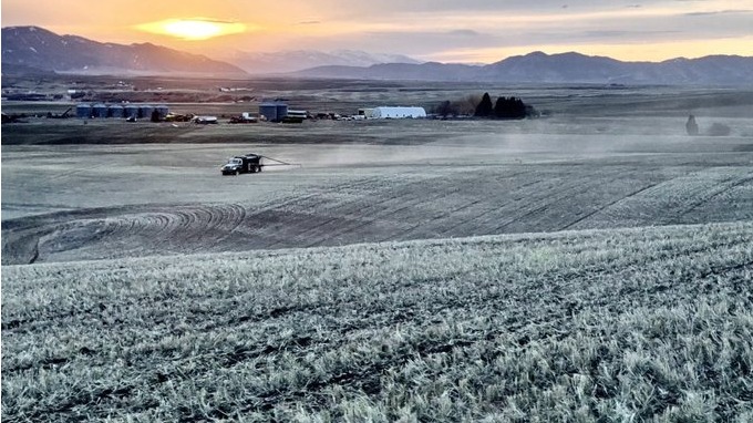 Frio em Idaho/EUA - Abril 2021