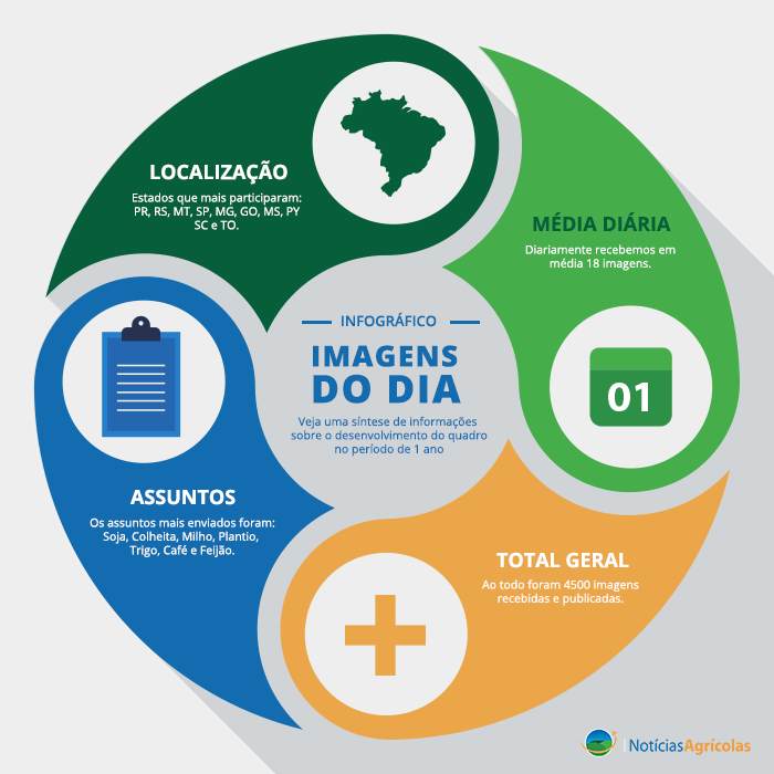 Infográfico - Imagens do dia