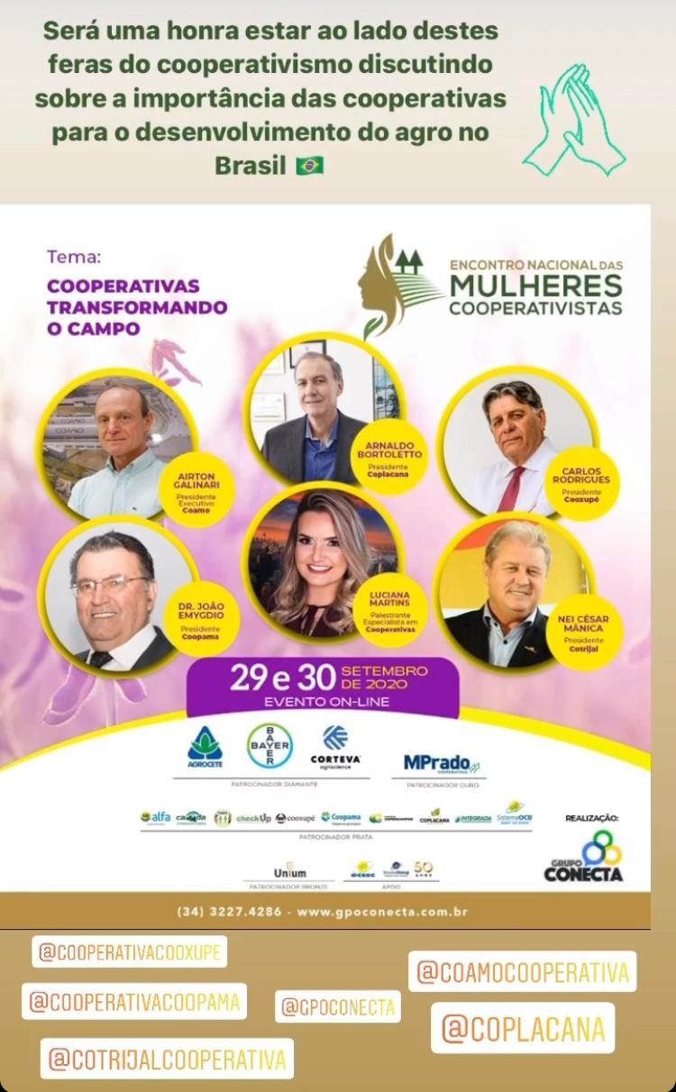 mulheres cooperativistas