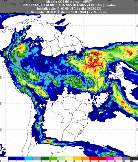 93 horas - Inmet - 09/03