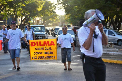 Manifestação em Guaira/PR