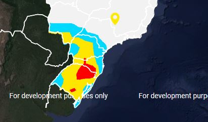 Previsão de geadas - Inmet - 0207