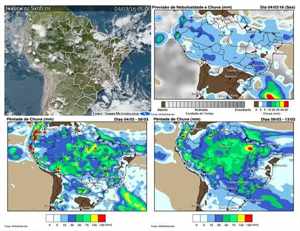 Alerta Agroclimático - 04 mar 2016