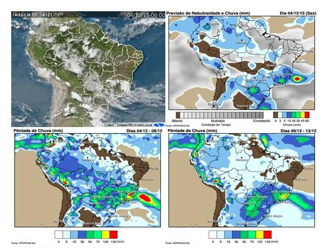 Alerta Agroclimático - 04 dez 2015