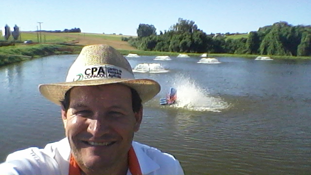 Imagem do dia - Produção de tilápia em Nova Aurora (PR). Enviado pelo Técnico Agrícola David Clemente