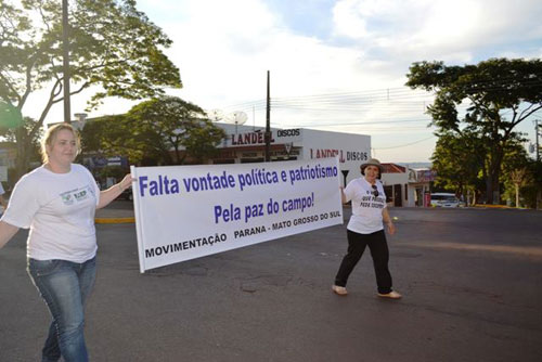 Manifestação em Guaira/PR 4