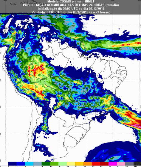 93 horas - Inmet