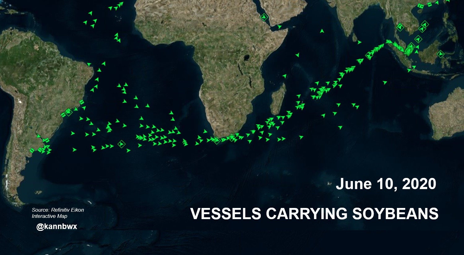 Navios BR-China Junho