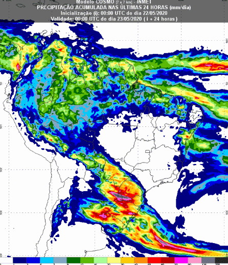93 horas - Inmet - 2205