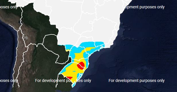 Geadas - 0307 - Inmet