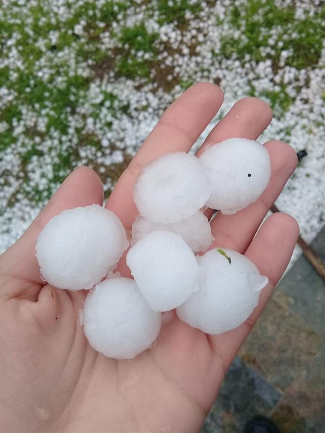 Granizo em Córdoba, Argentina