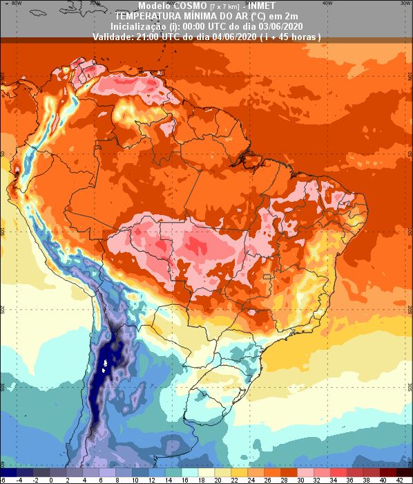 Temperaturas - Inmet - 0306