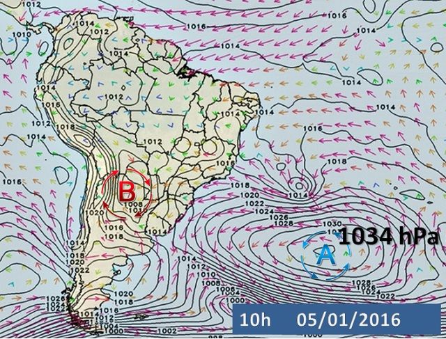 Massa de Ar Polar - Climatempo
