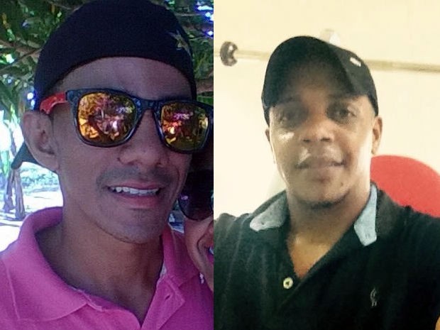 Genes Moreira dos Santos Júnior (à esquerda) e Marciano Cardoso Mendes (à direita) foram mortos (Foto: Arquivo pessoal)