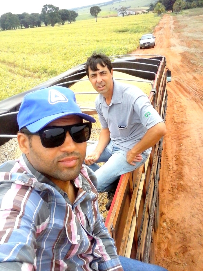 Imagem do dia - Lavoura de soja em Ubirajara (SP)