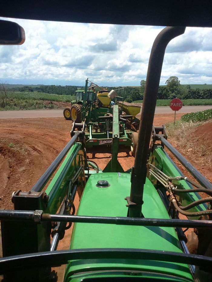 Imagem do dia - Plantio de feijão em Victor Graeff (RS). Enviado pelo Técnico Agrícola Emerson Derlam