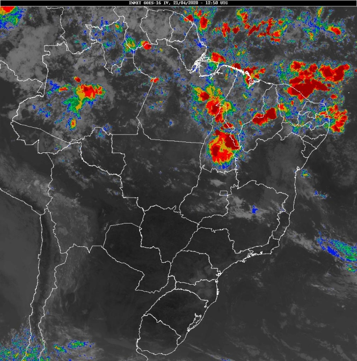 Imagens de Satélite - Inmet - 21/04