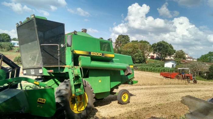 Imagem do dia - Colheita de soja em Quinze de Novembro (RS), dos produtores Paulo Wilke e Aristeu Campos