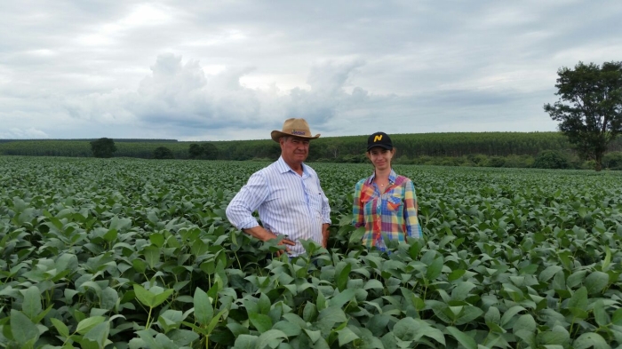 Imagem do dia - Lavoura de soja em Conceição das Alagoas (MG)