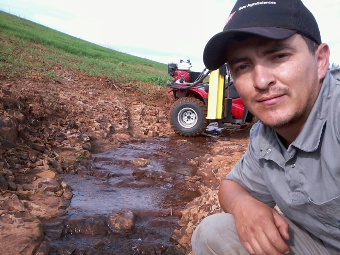 Imagem do dia - Enviado por Jhony Amaral na Fazenda Irmãos Strobel, em Palmeira das Missões (RS)
