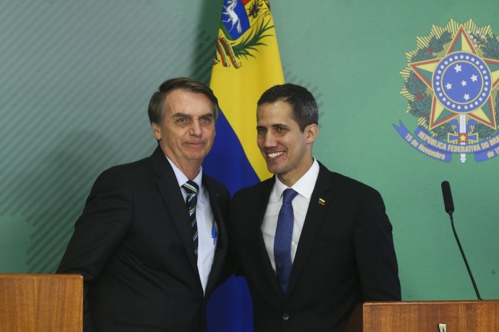 Bolsonaro e Guaido