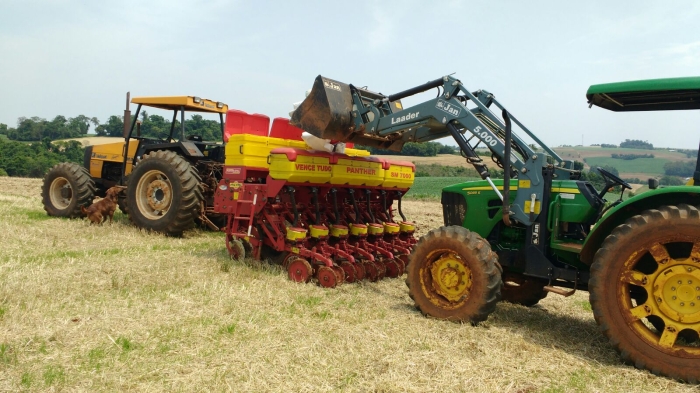 Imagem do dia - Plantio de soja em Taquaruçu do Sul (RS)