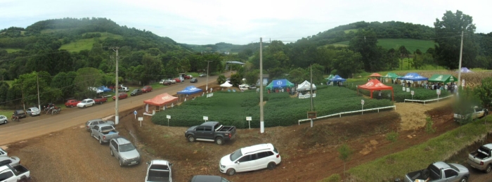 Imagem do dia - Dia de Campo em Liberato Salzano (RS). Enviado por Adilso Zaffari
