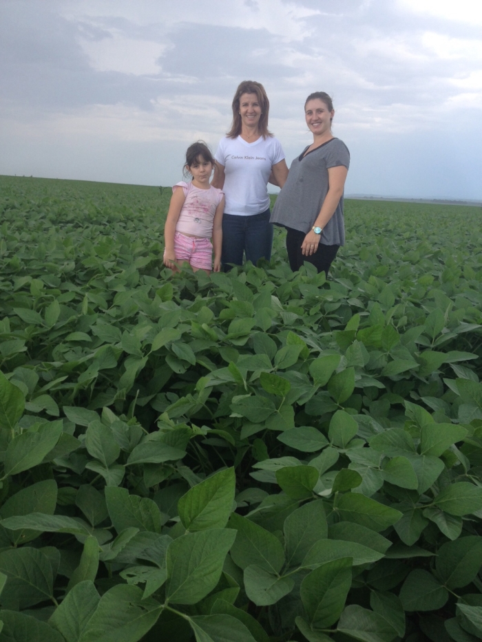 Imagem do dia - Lavoura de soja em Rio Verde (GO), dos irmãos Rossetti