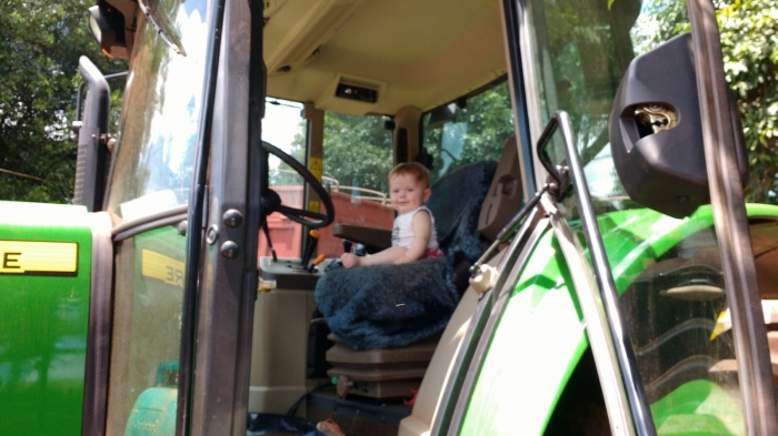 Imagem do dia - Helena Bala no plantio safrinha de milho em Salto Grande (SP)