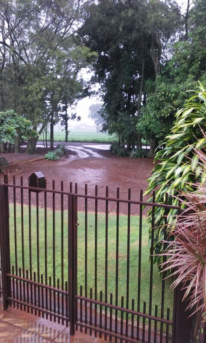 Imagem do dia - Chuvas em Nova Santa Rosa (PR), com volumes acima de 175 mm
