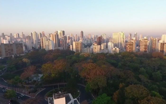 Goiânia tem menor umidade do ar do ano, com índice chegando a 7% (Foto: Reprodução/TV Anhanguera)