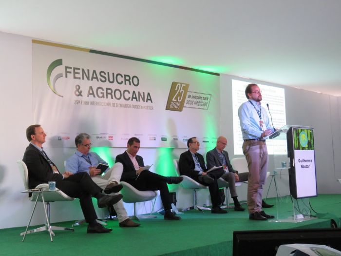 Legenda: Fórum dos Produtores de Agroenergia reuniu especialistas e convidados do Brasil e de mais 40 países. Crédito: Divulgação