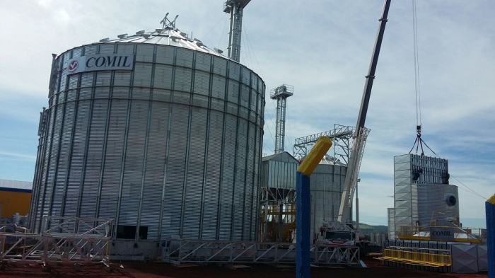 Imagem do dia -  Silo em Pranchita (PR), enviado pelo produtor Flavio Irber