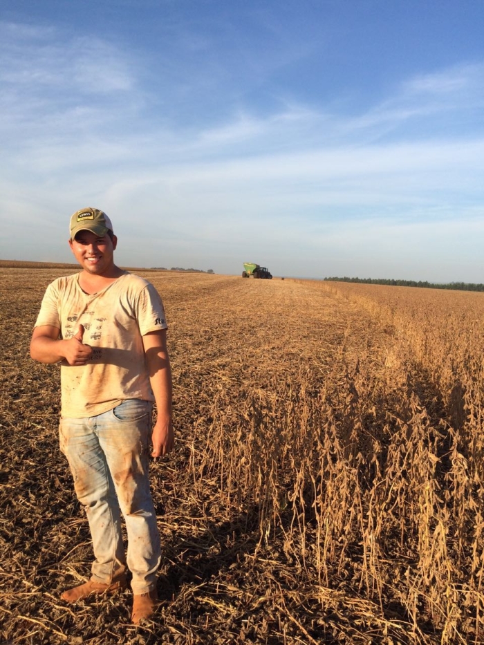 Imagem do dia - Lavoura de soja safrinha em Pirapuita (PY), na Fazenda Grenal