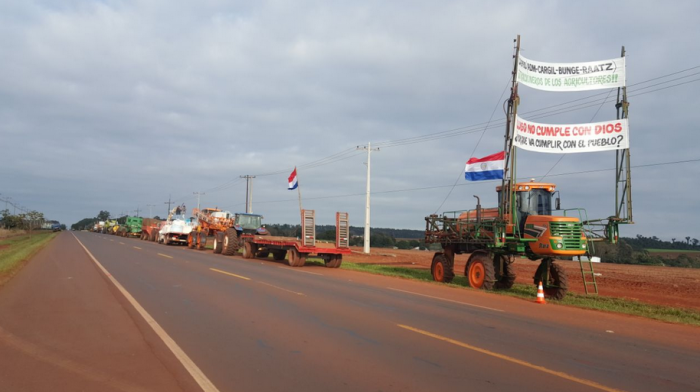 Protesto no Paraguai - Imposto sobre Soja